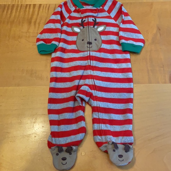 Christmas Fleece Footie Pajamas Bundle - Picture 5 of 9